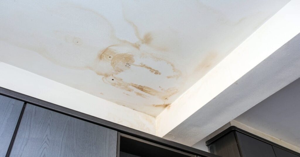 Flood Damaged Paint Work